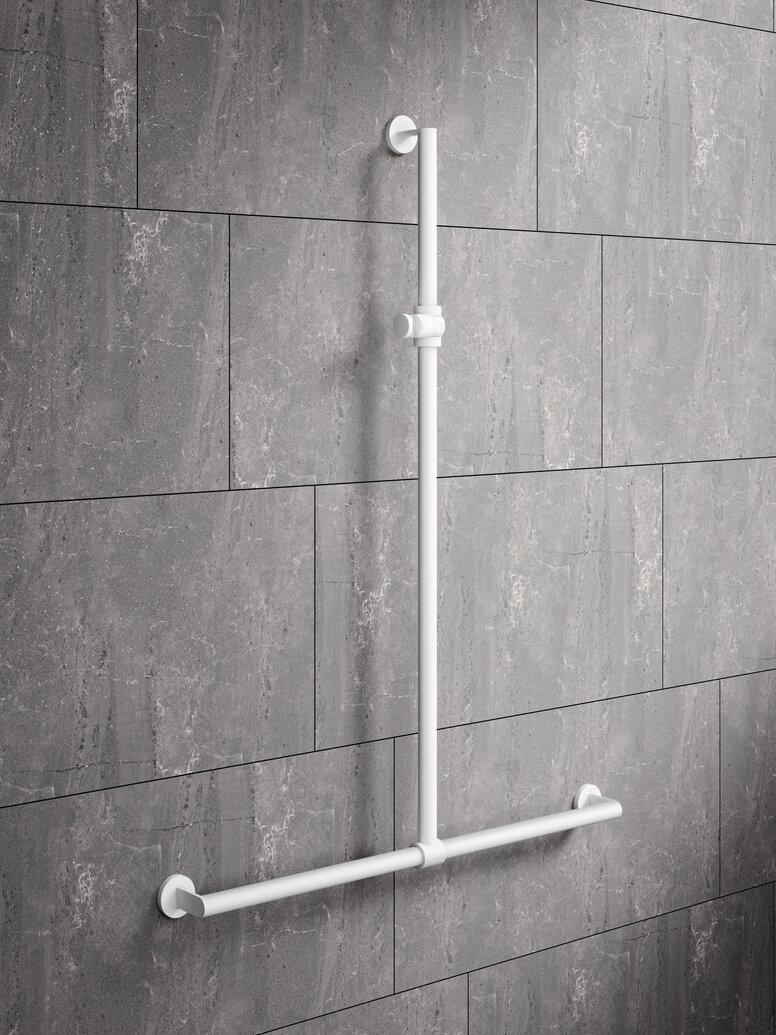 Shower handrail for the shower