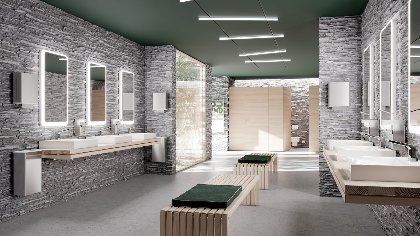 HEWI Badezimmer System 900 Public Badezimmer System 900 Public